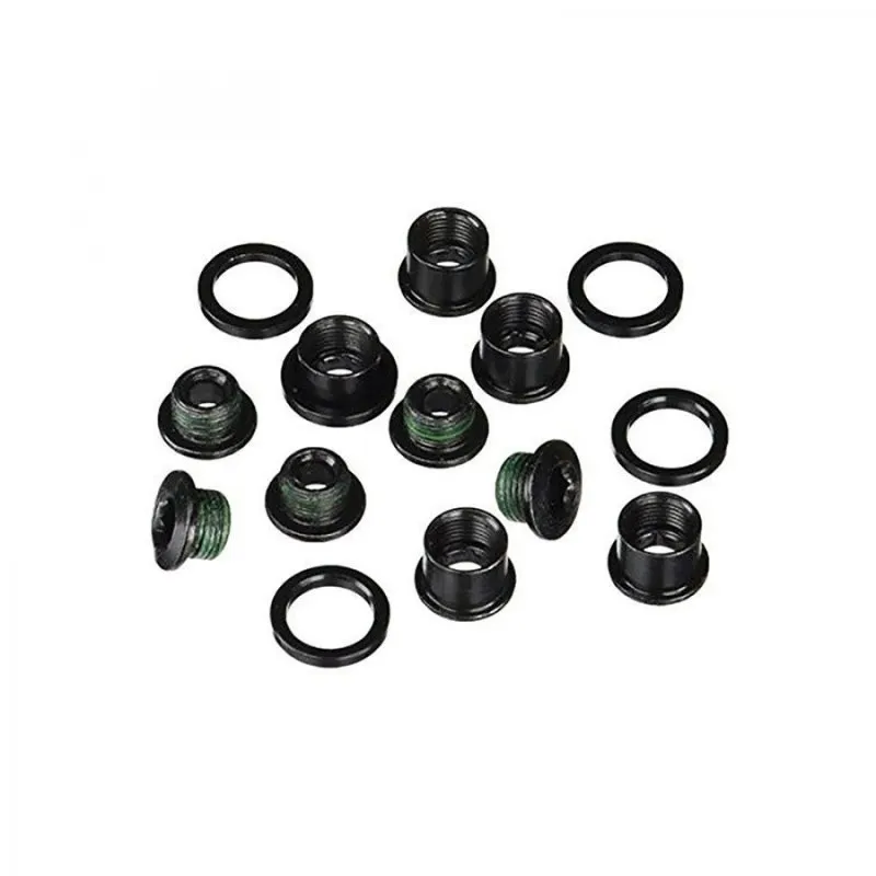 Kit 5 vis cheminée Truvativ et rondelles noir