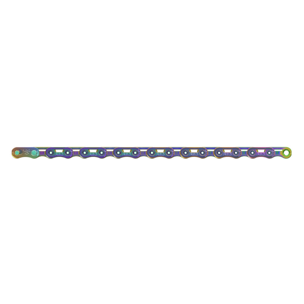 Chaîne Sram Red AXS E1 12v 126 maillons rainbow
