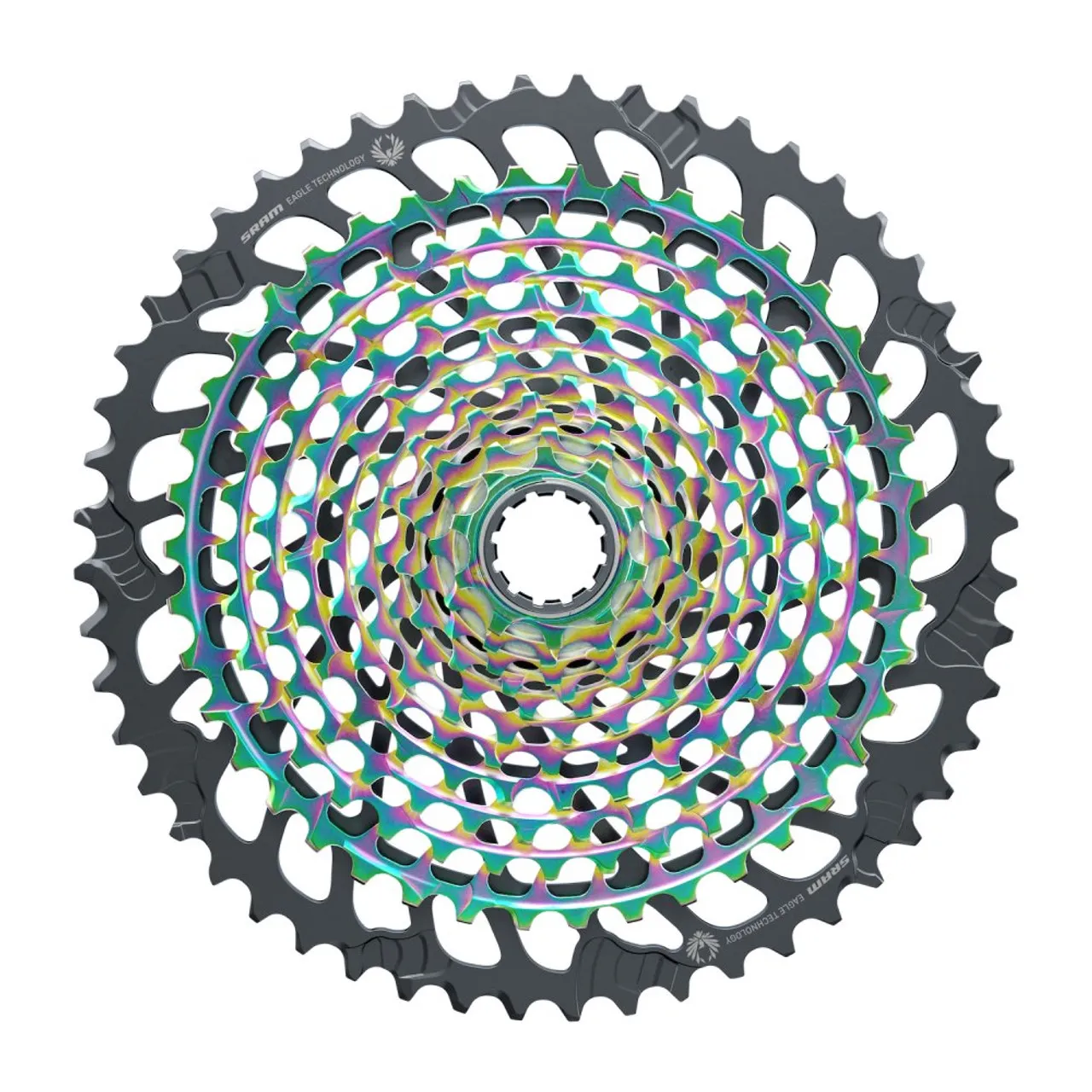 Cassette Sram XG-1299 XX1 Eagle 12v 10-52 dents rainbow 1 Cassette Sram XG-1299 XX1 Eagle 12v 10-52 dents rainbow
