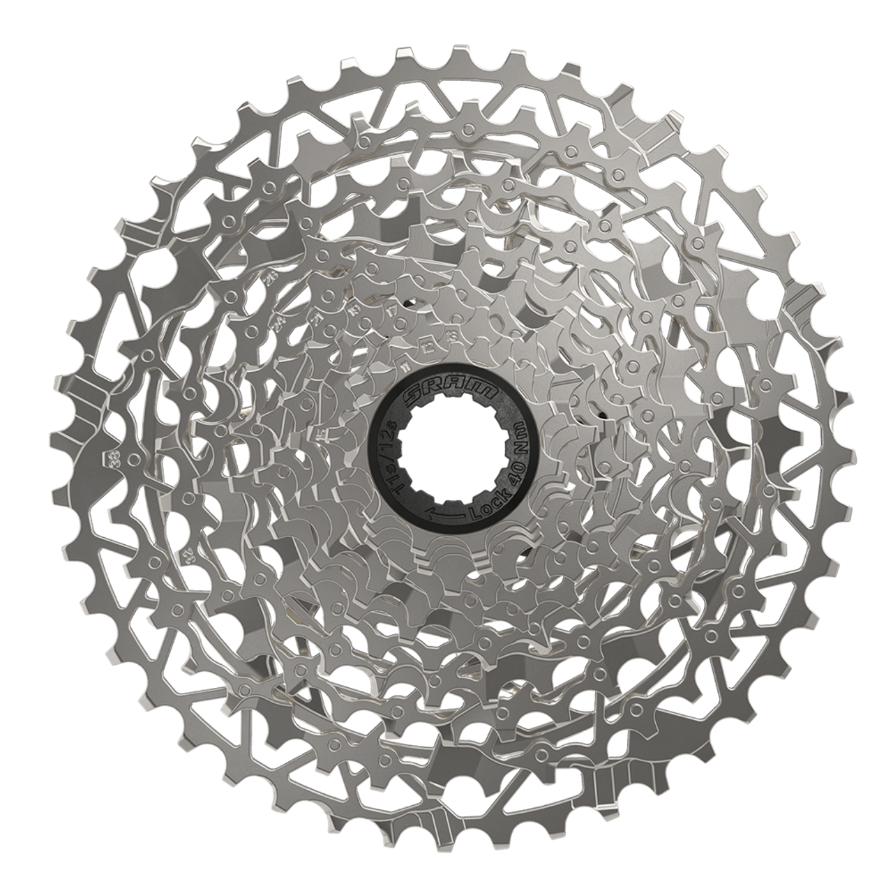 Cassette Sram PG-1231 Apex D1 XPLR 12v 11-44 dents 1 Cassette Sram PG-1231 Apex D1 XPLR 12v 11-44 dents