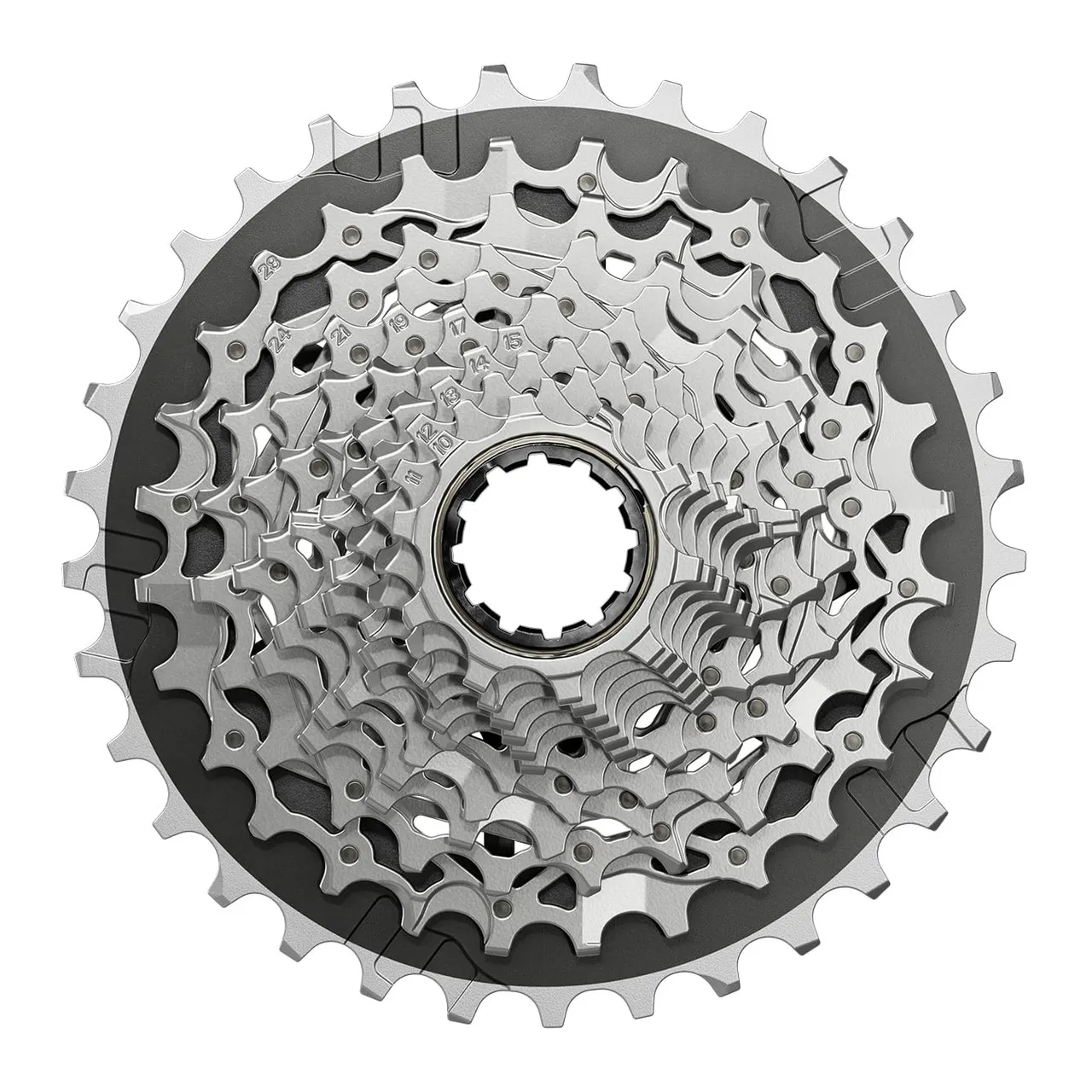 Cassette Sram XG-1270 Force E1 10-33 dents 1 Cassette Sram XG-1270 Force E1 10-33 dents