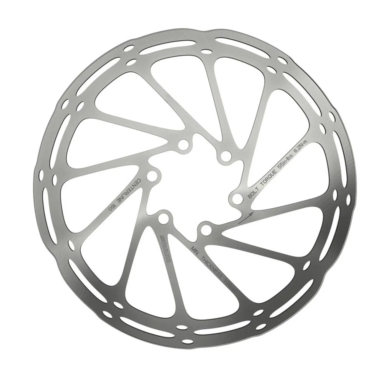 Disque de frein Sram CenterLine arrondi 160mm 1 Disque de frein Sram CenterLine arrondi 160mm