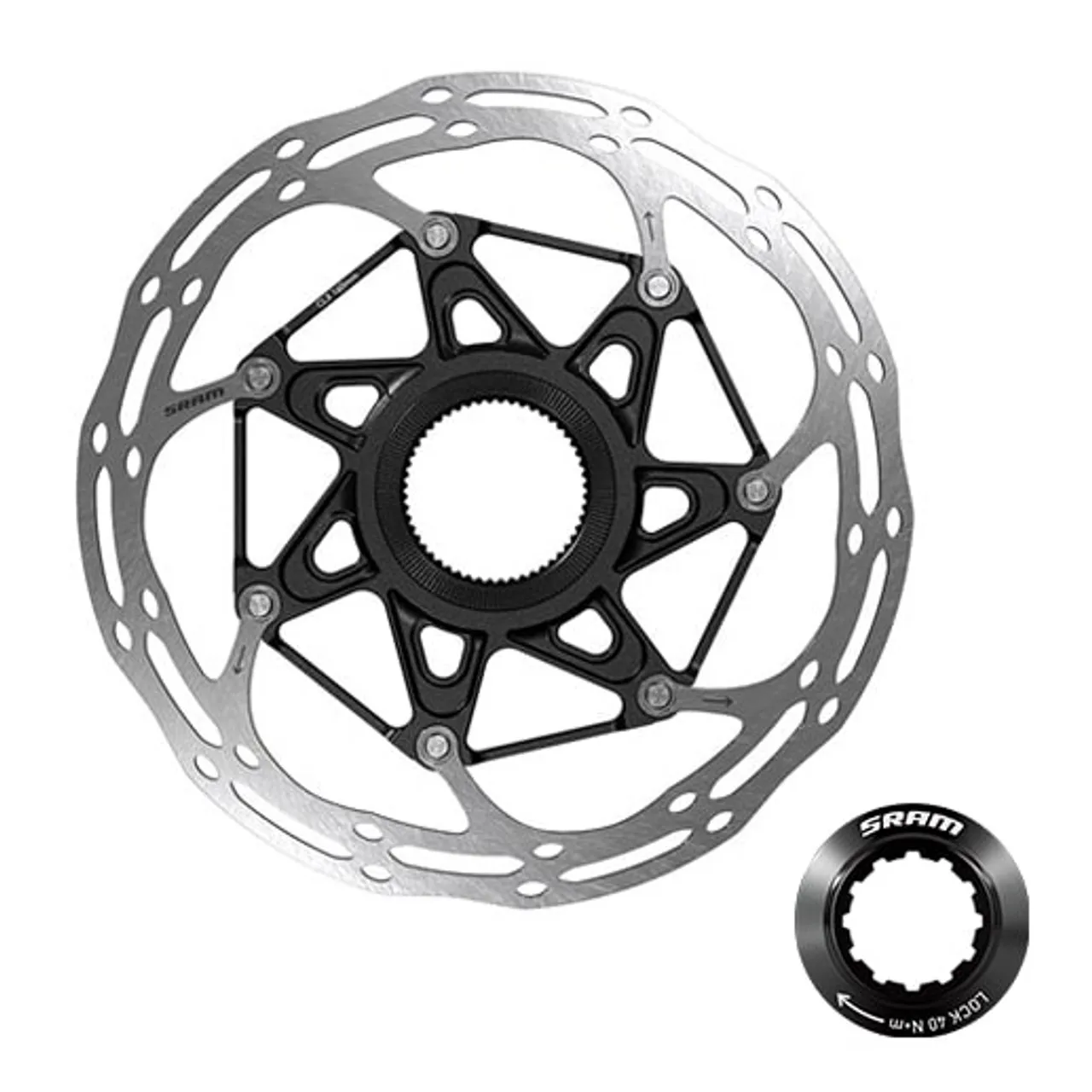 Disque de frein Sram CenterLine 180mm 1 Disque de frein Sram CenterLine 180mm