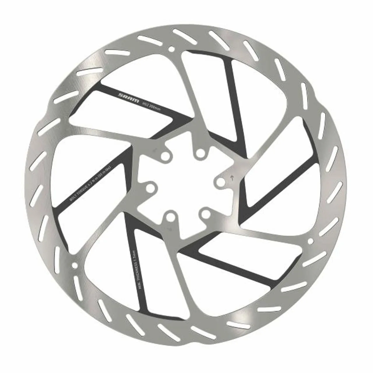 Disque de frein Sram HS2 arrondi 200mm 1 Disque de frein Sram HS2 arrondi 200mm