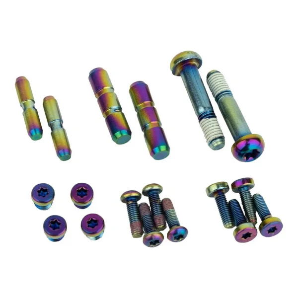Kit de visserie esthétique rainbow Sram G2 Ultimate et RSC