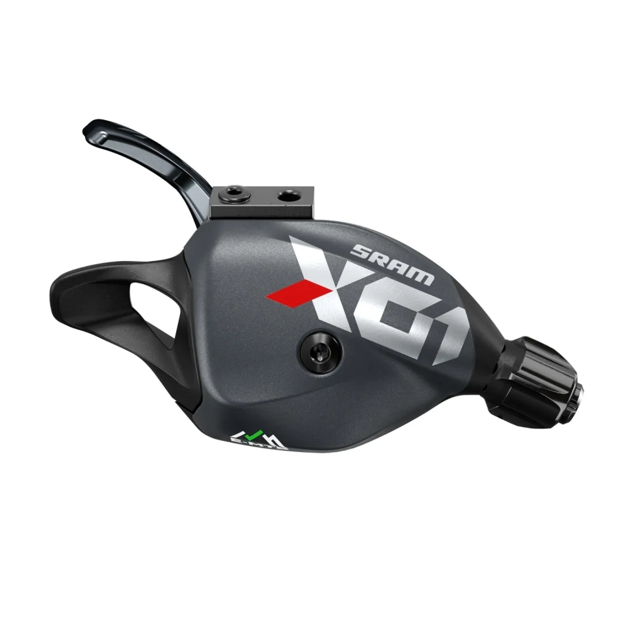Commande de vitesses droite Sram X01 Eagle 12v Single Click rouge 1 Commande de vitesses droite Sram X01 Eagle 12v Single Click rouge