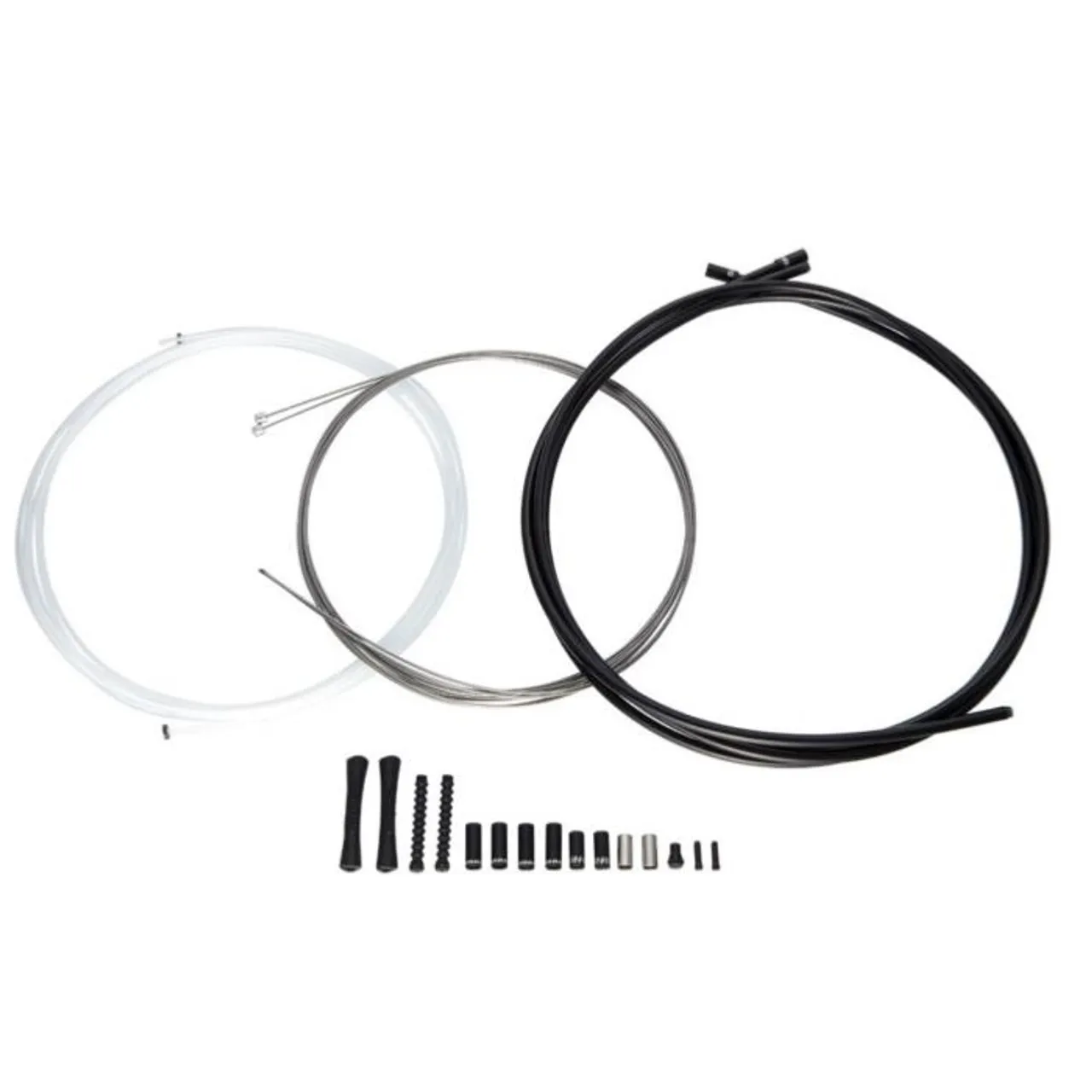 Kit câbles et gaines de dérailleur Sram Slickwire noir 1 Kit câbles et gaines de dérailleur Sram Slickwire noir