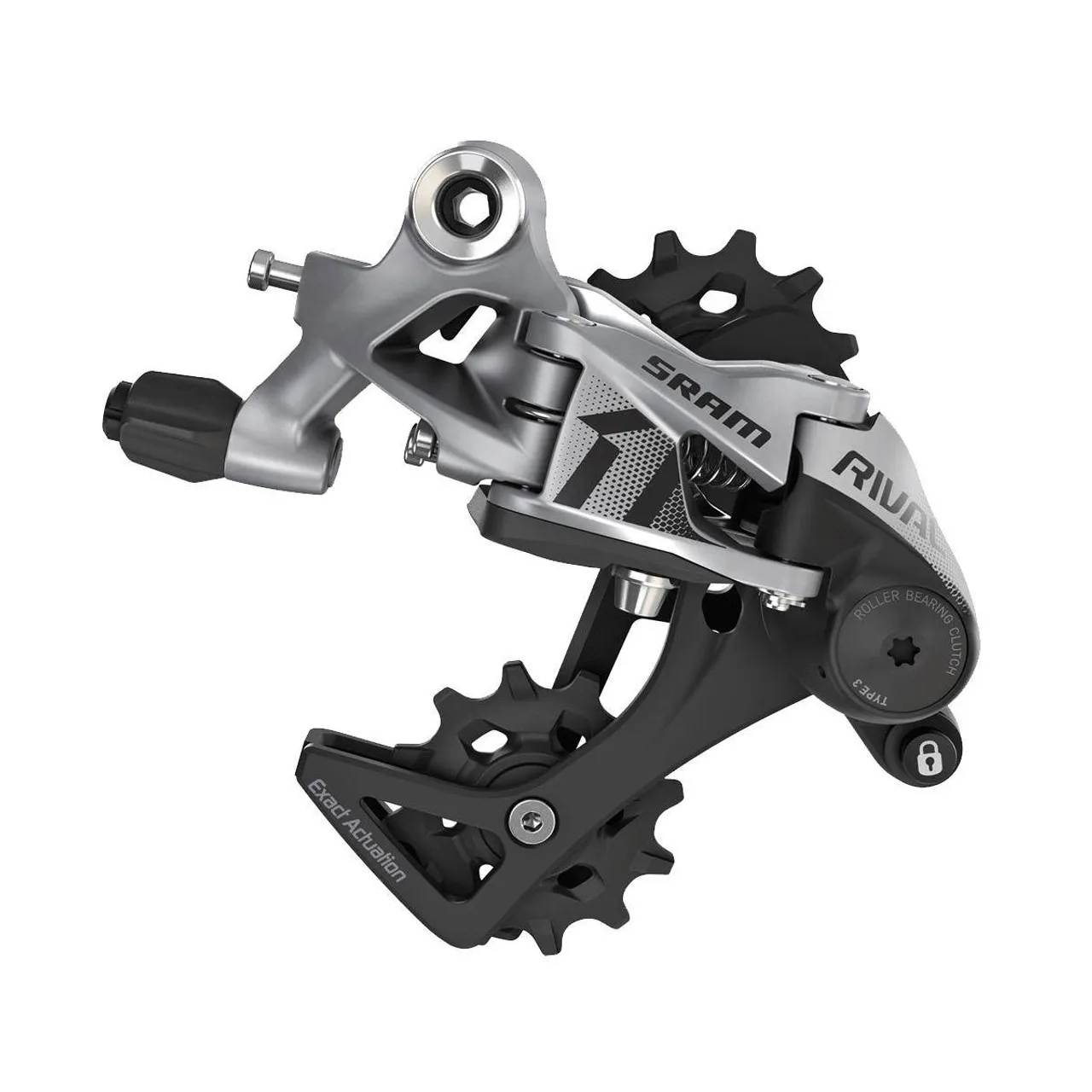 Dérailleur arrière Sram Rival 11v chape moyenne 1 Dérailleur arrière Sram Rival 11v chape moyenne