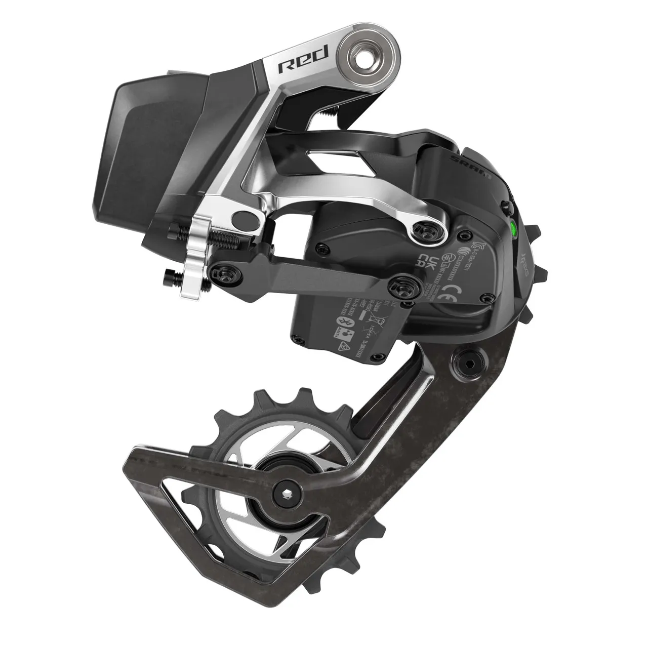 Dérailleur arrière Sram Red AXS 12v chape moyenne 1 Dérailleur arrière Sram Red AXS 12v chape moyenne