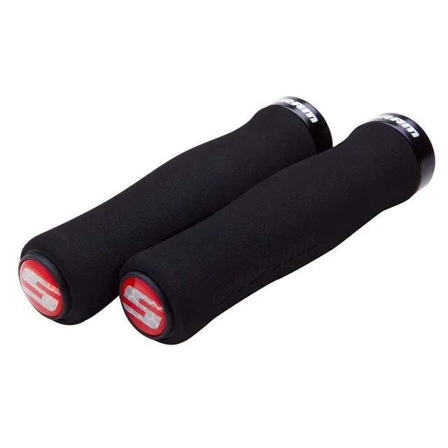 Poignées Sram Foam Locking Grips 129mm noir