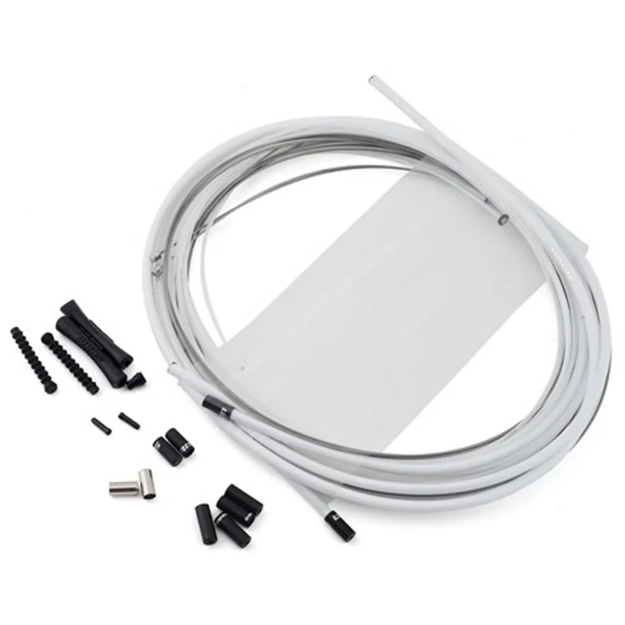 Kit câbles et gaines de dérailleur Sram Slickwire Pro blanc 1 Kit câbles et gaines de dérailleur Sram Slickwire Pro blanc