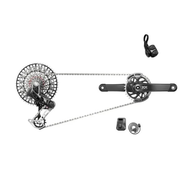 Groupe complet Sram XX Eagle AXS T-Type 12v manivelles 175mm Wide