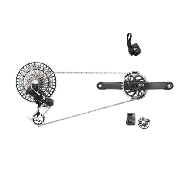 Groupe complet Sram XX Eagle AXS T-Type 12v manivelles 170mm Boost