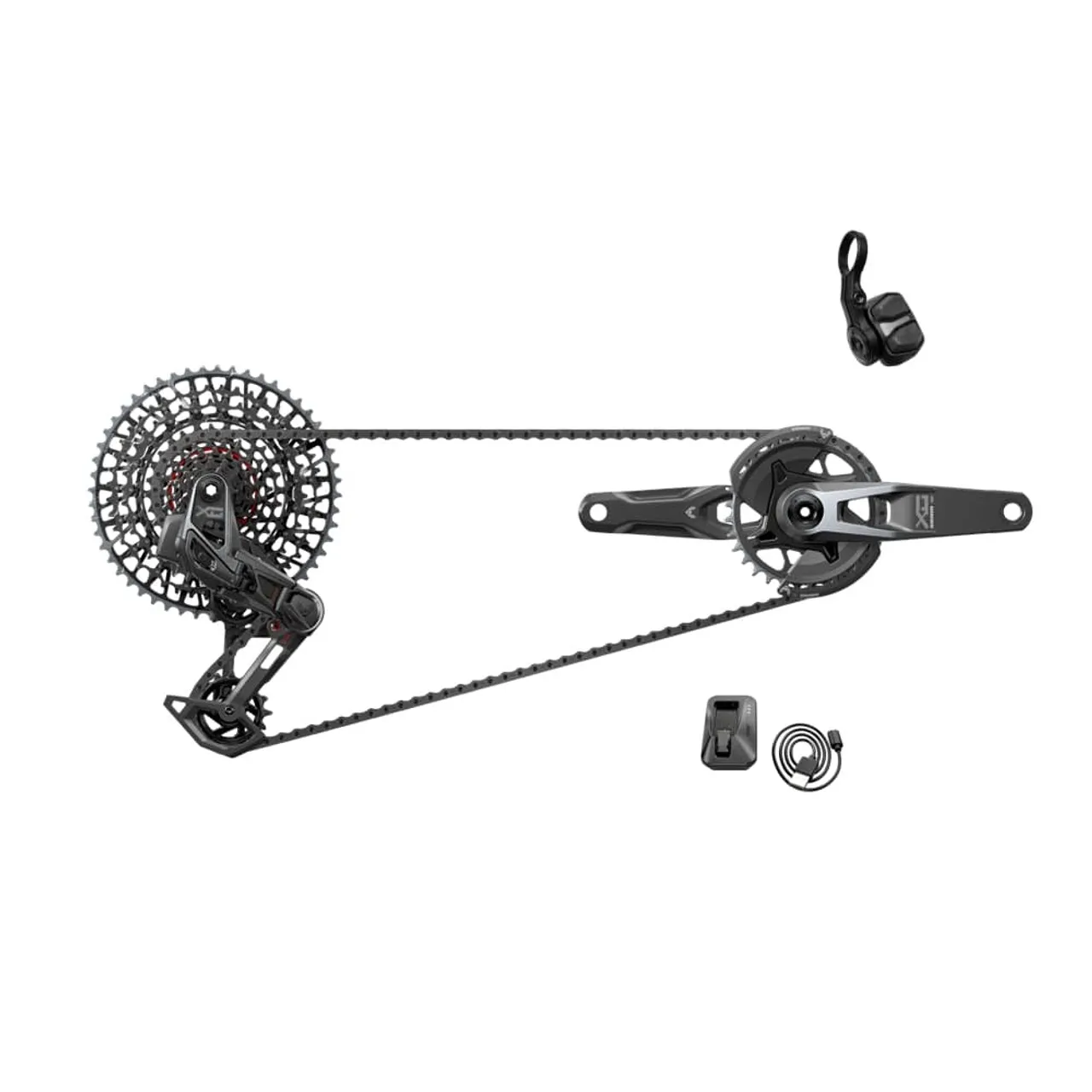 Groupe complet Sram X0 T-Type AXS 12v 1 Groupe complet Sram X0 T-Type AXS 12v