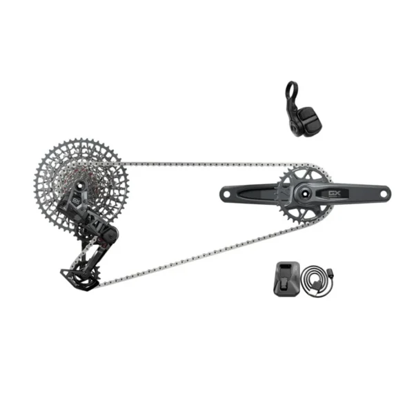 Groupe complet Sram GX T-Type AXS 12v manivelles 165mm