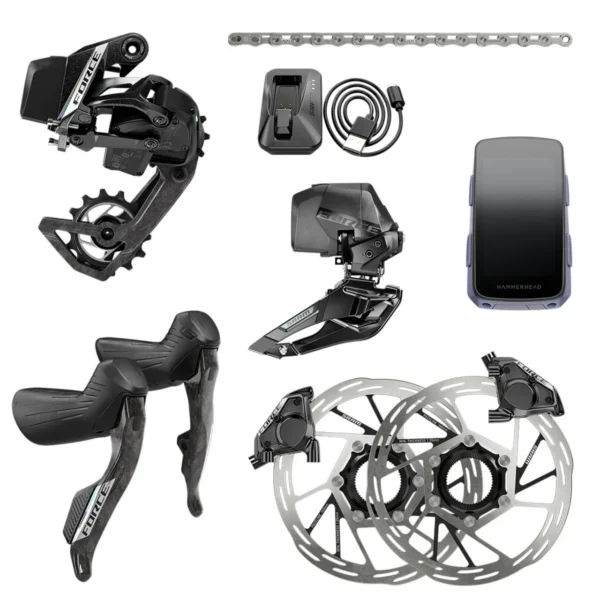 Groupe Sram Force AXS E1 12v avec Hammerhead Karoo