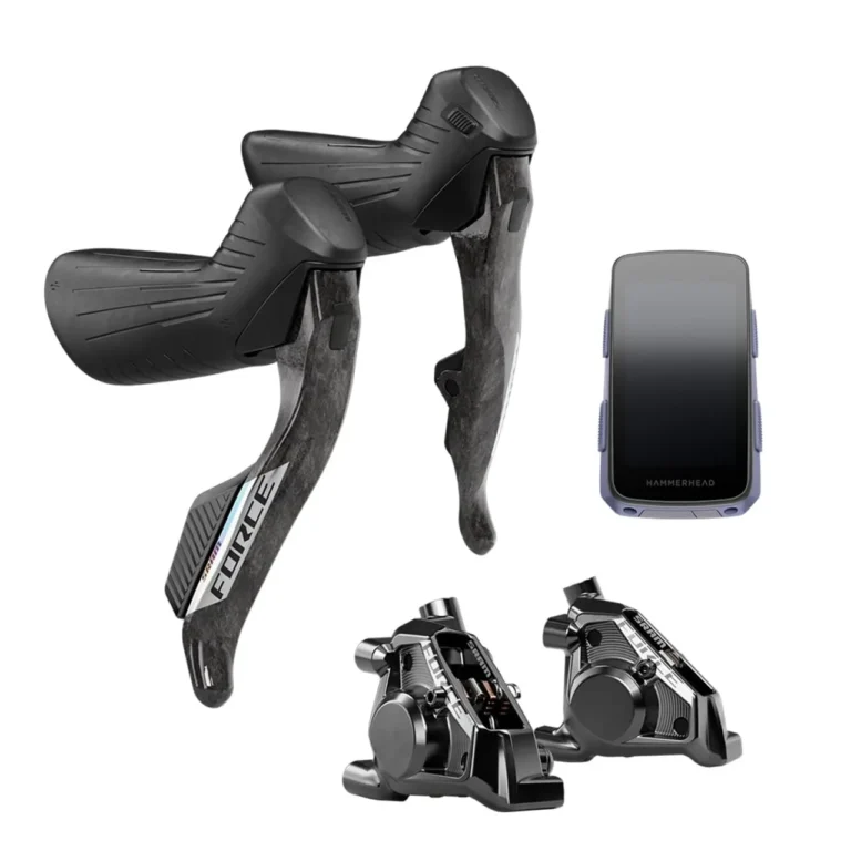 Paire de leviers Sram Force E1 et compteur Hammerhead Karoo