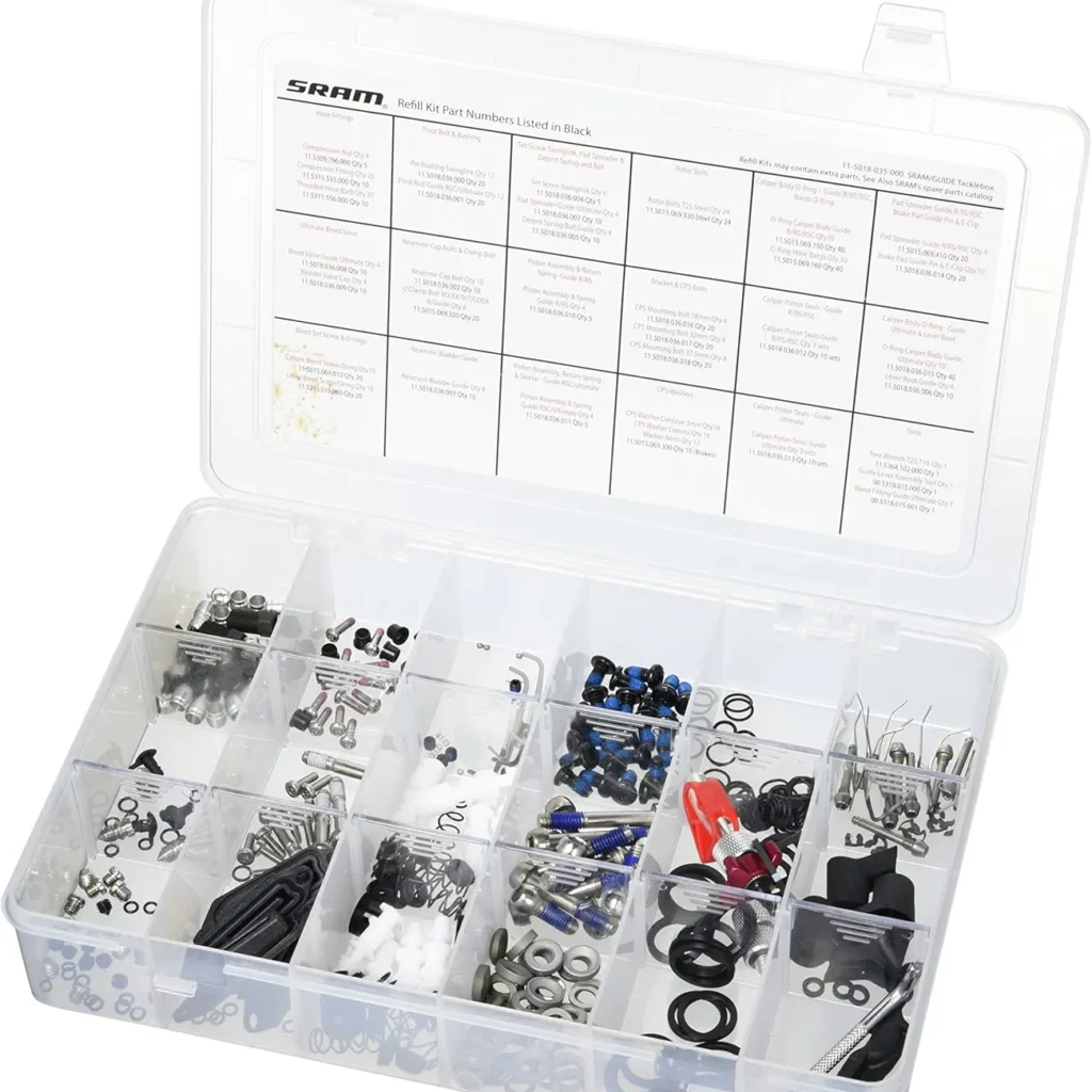 Boîte d'assortiment de rechange Sram Guide