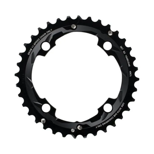Plateau extérieur Sram 11v 36 dents noir