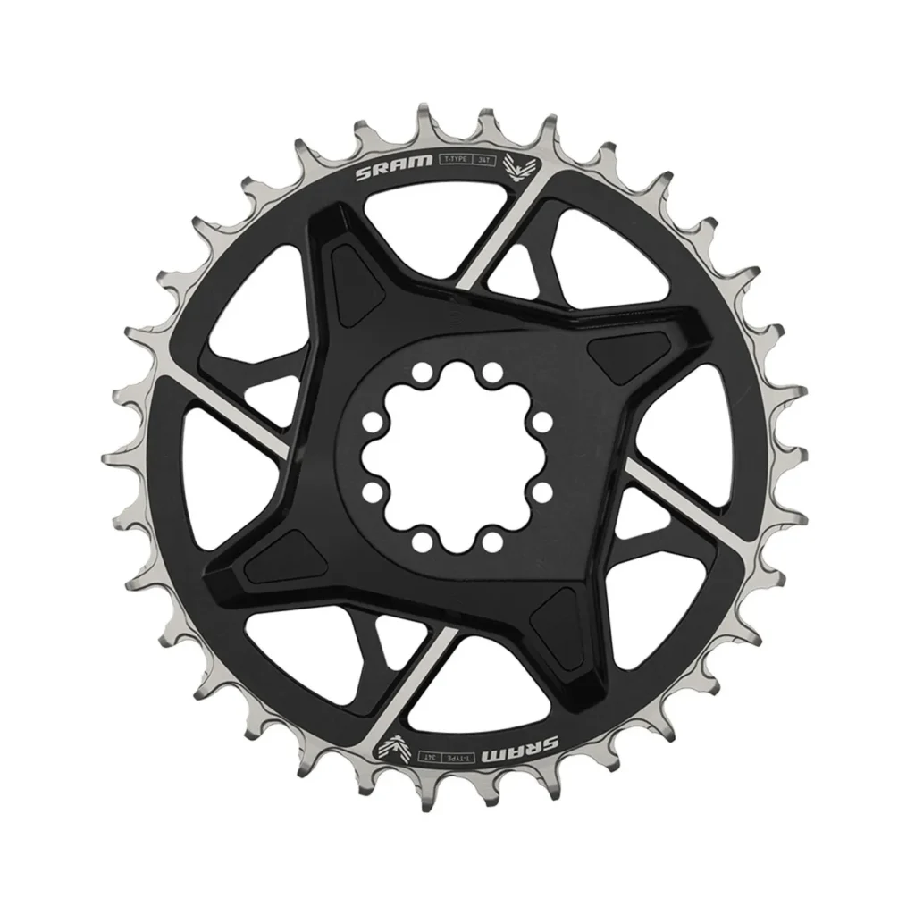 Plateau Sram X0 Eagle T-Type 34 dents 12v offset 3mm noir