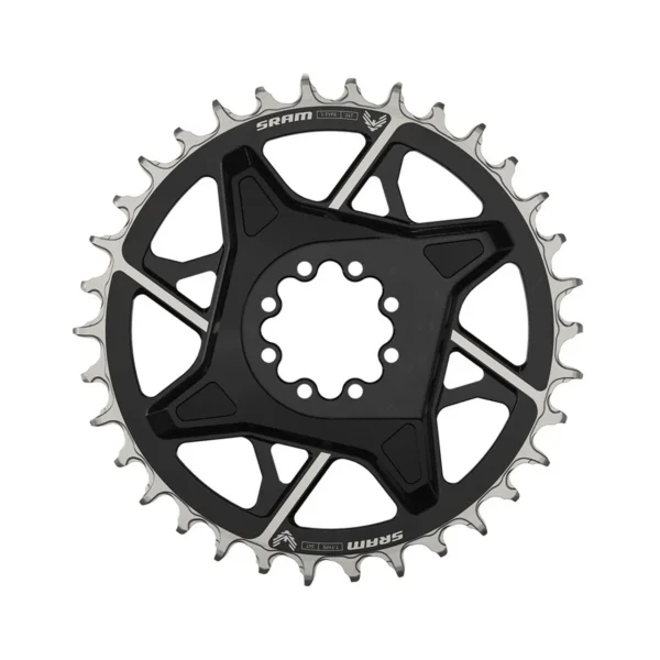 Plateau Sram X0 Eagle T-Type 34 dents 12v offset 3mm noir