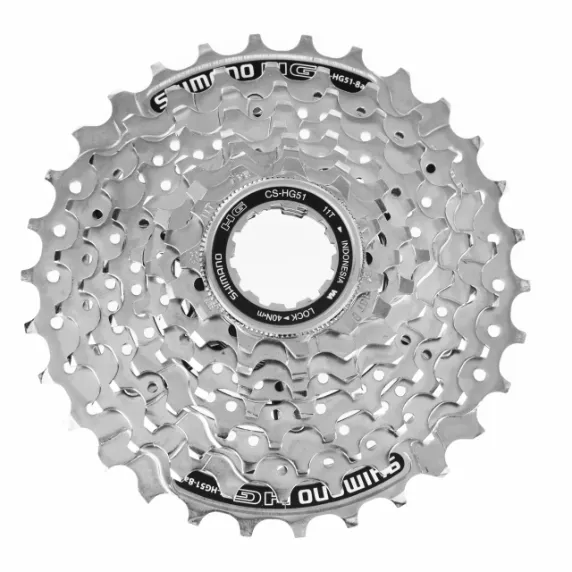 Lot de 10 cassette Shimano CS-HG51 8v 11-30 dents