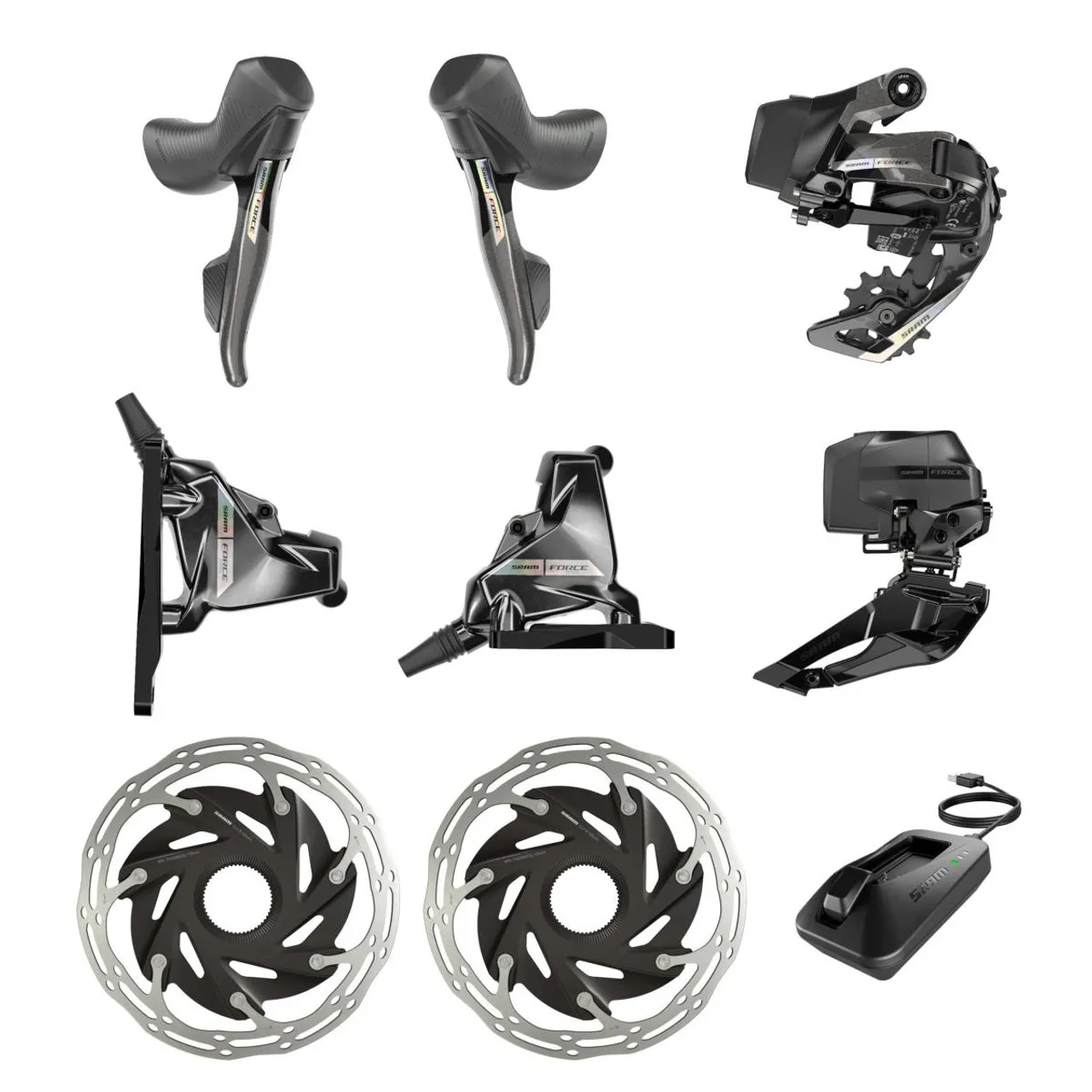 Mini groupe double plateau Sram Force 1 Mini groupe double plateau Sram Force