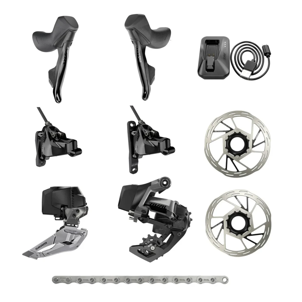 Mini groupe double plateau Sram Rival