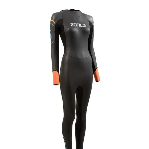 Combinaison néoprène Femme Zone3 Aspect Brasse M (Noir / Orange)