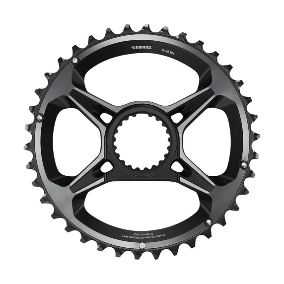 Plateau extérieur Shimano XTR FC-M9120-B2 12v 38 dents