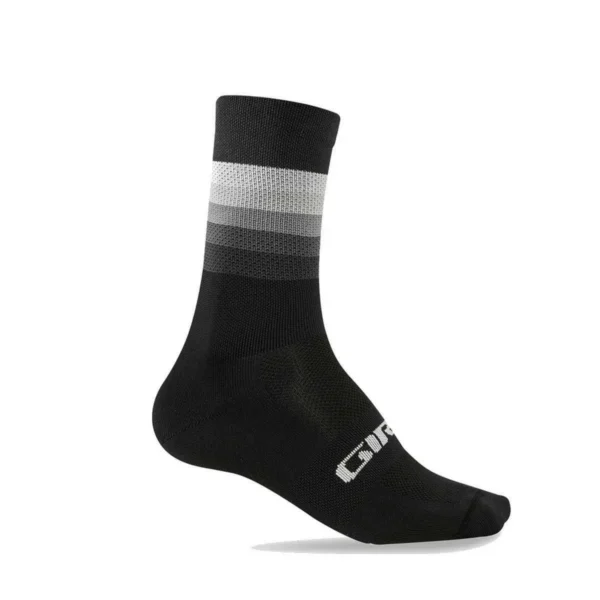 Chaussettes Giro Comp High Rise noir et blanc 40-42