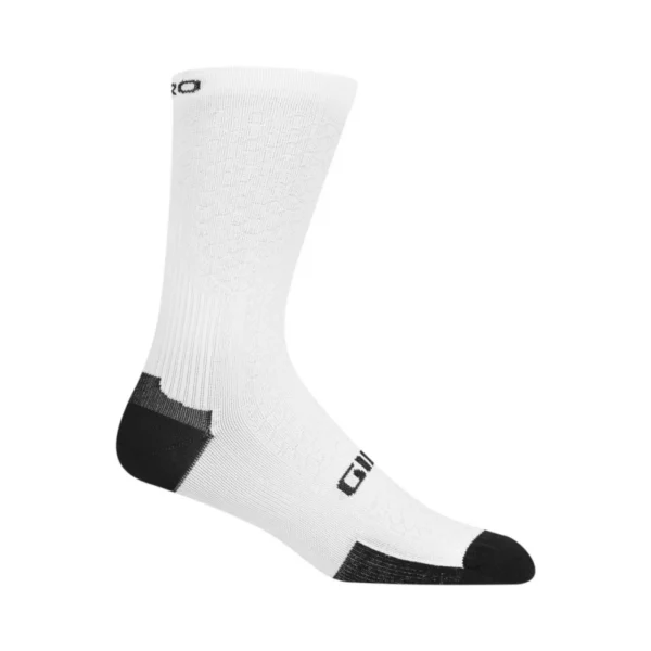 Chaussettes Giro HRC Team blanc et noir 46-48