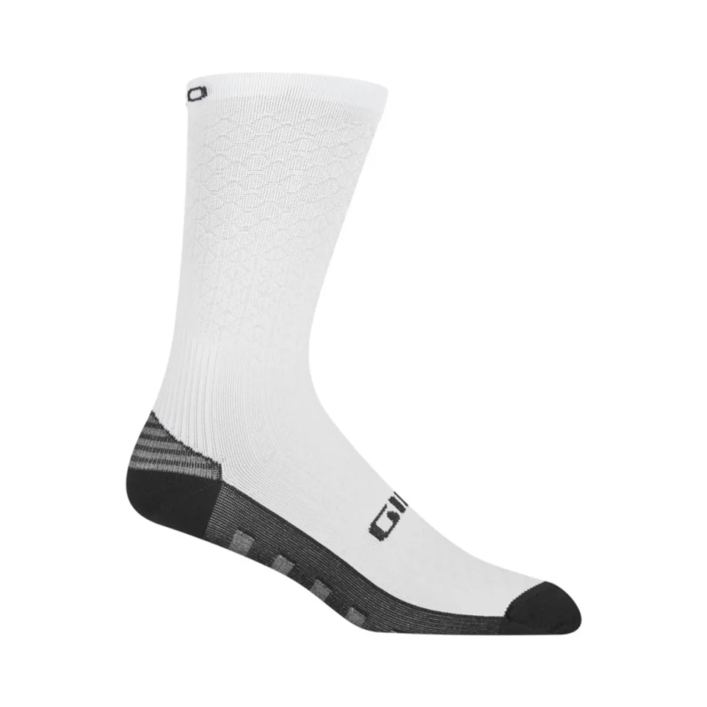 Chaussettes Giro HRC+ Grip blanc et noir 36-39
