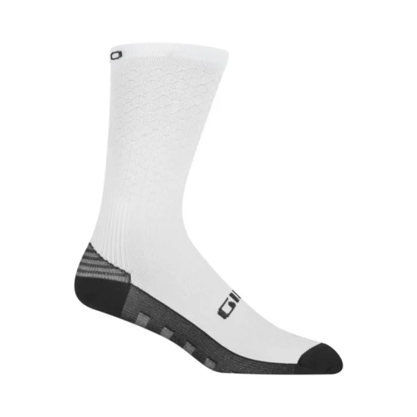 Chaussettes Giro HRC+ Grip blanc et noir 36-39