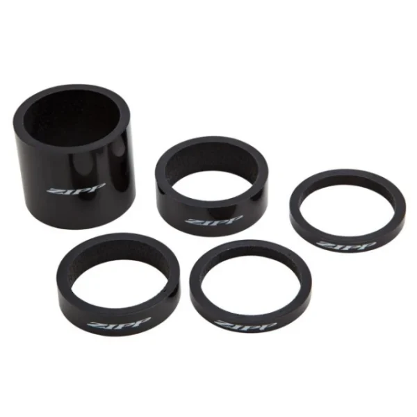 Kit d'entretoises de direction Zipp carbone noir