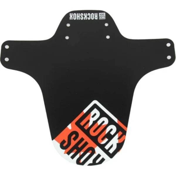 Garde-boue Rockshox pour fourches VTT noir et drapeau Canada