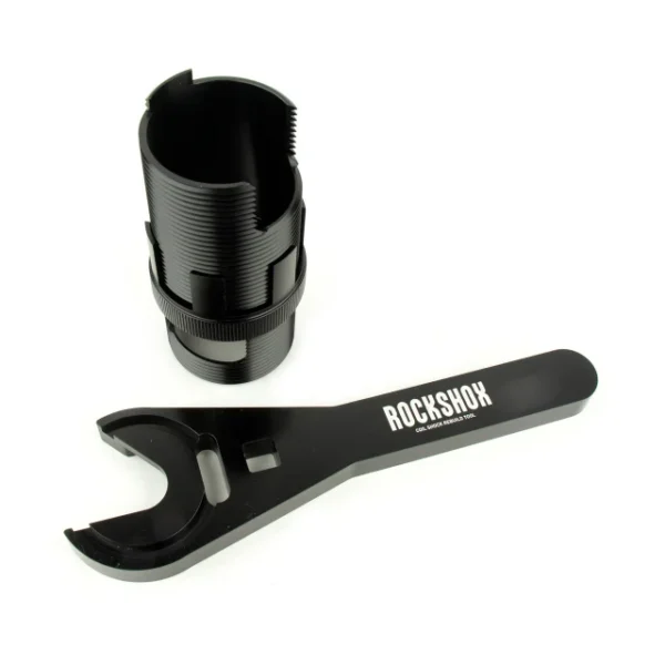 Outil compression ressort et mesure Rockshox Super Deluxe / Deluxe Coil B1+