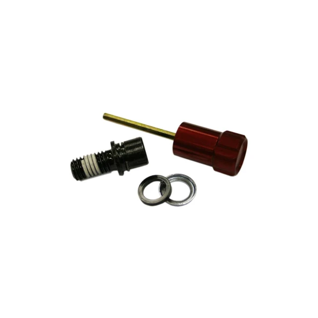 Molette de détente de détente Rockshox aluminium rouge