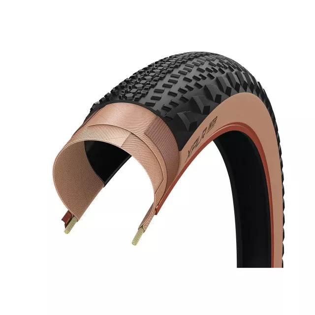 Pneu gravel Zipp Goodyear XPLR Inter 700x50c beige et noir