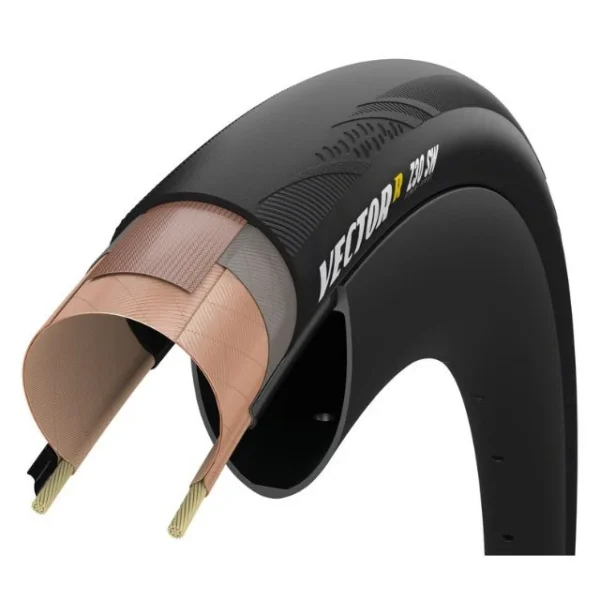 Pneu Zipp Goodyear VectorR Z30 SW tubeless 700x30c noir