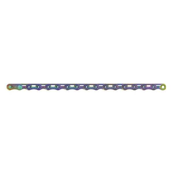 Chaîne Sram Red AXS E1 Flattop Rainbow 114 maillons