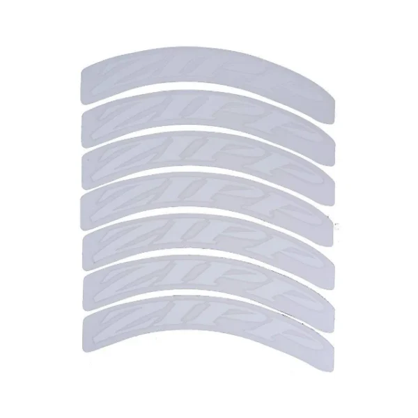 Kit de stickers pour une roue Zipp 404 blanc mat