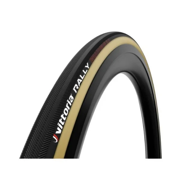 Boyau de route Vittoria Rally 700x23c beige et noir