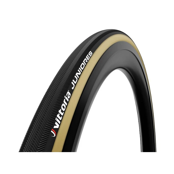 Boyau route Vittoria Juniors 20x21 beige et noir