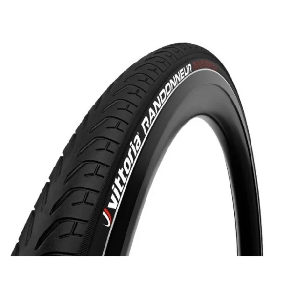 Pneu rigide trekking/ville Vittoria Randonneur 700x38c noir