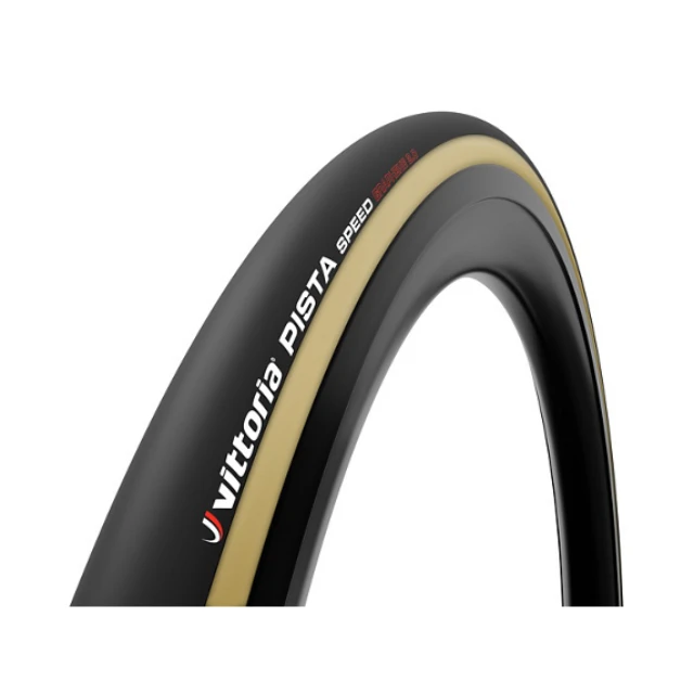 Boyau piste Vittoria Pista Speed 700x19c beige et noir