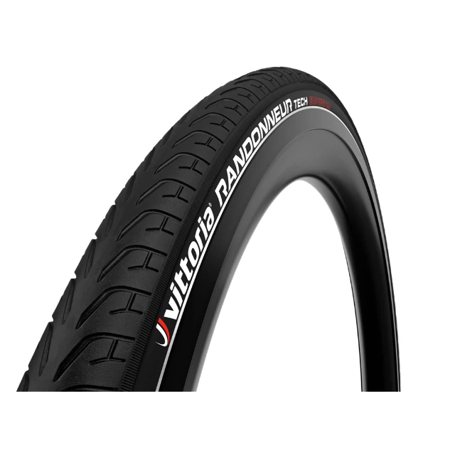 Pneu rigide ville Vittoria Randonneur Tech 26x1.50 noir