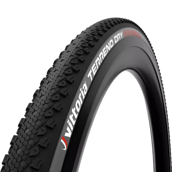 Pneu souple gravel Vittoria Terreno Dry 700x35c gris et noir