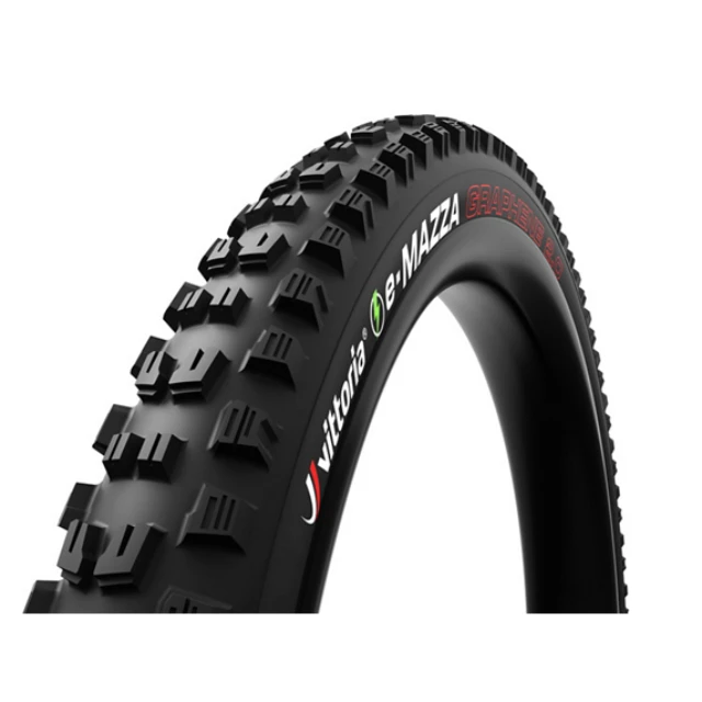 Pneu souple VTT Vittoria E-Mazza 27.5x2.4 gris et noir