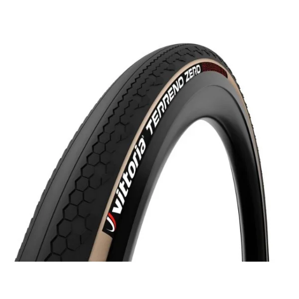 Pneu souple gravel Vittoria Terreno Zero 700x38c beige et noir